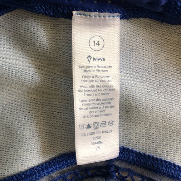 Ivivva Sleeveless Zip Up Hoodie/Vest - Picture 5 of 5